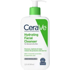 ژل شستشوی آبرسان سراوی پوست خشک-hydrating cleanser