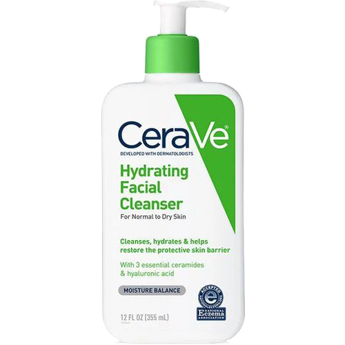 ژل شستشوی آبرسان سراوی پوست خشک-hydrating cleanser